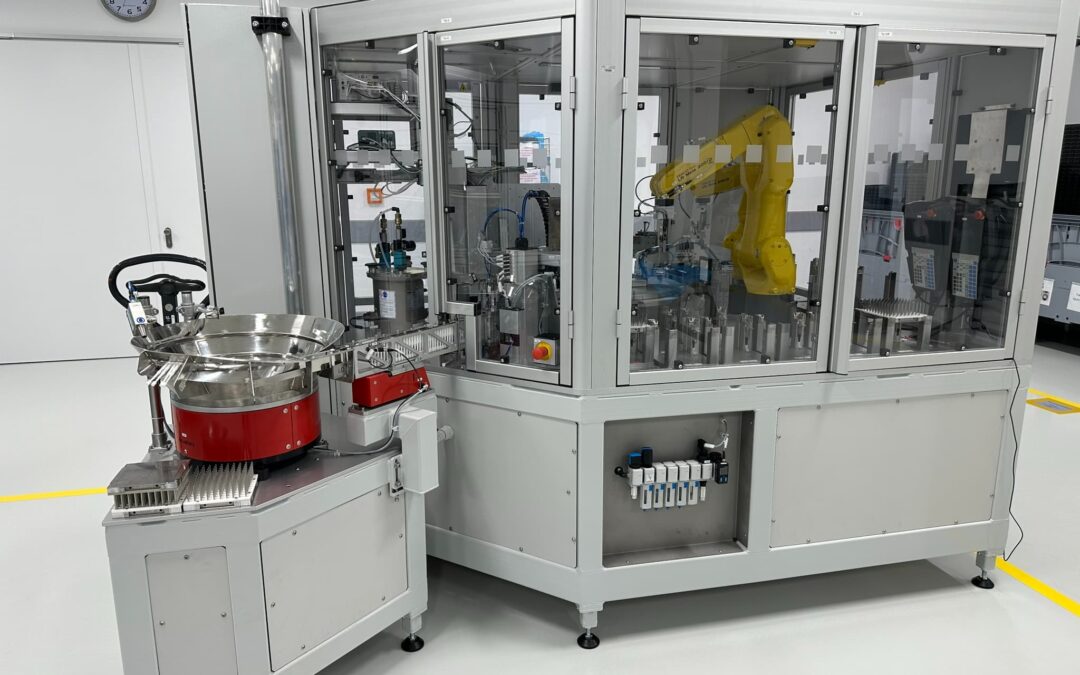 biopsy punch assembly machine